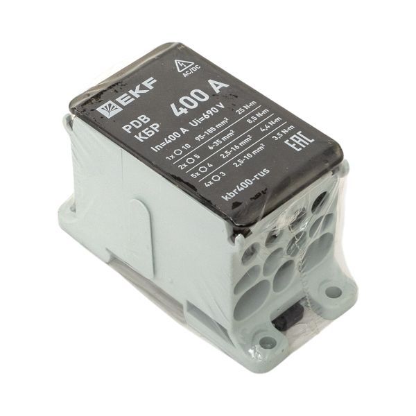 Блок распределительный клеммный КБР 400A EKF kbr400-rus