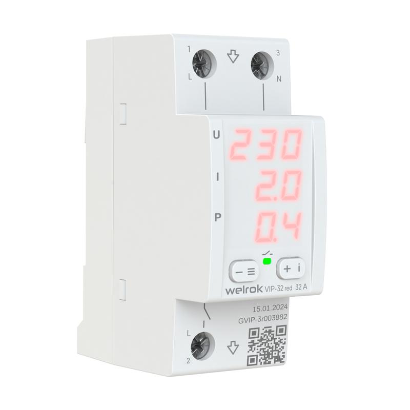 Реле многофункциональное VIP-32 red Welrok 4660251140502