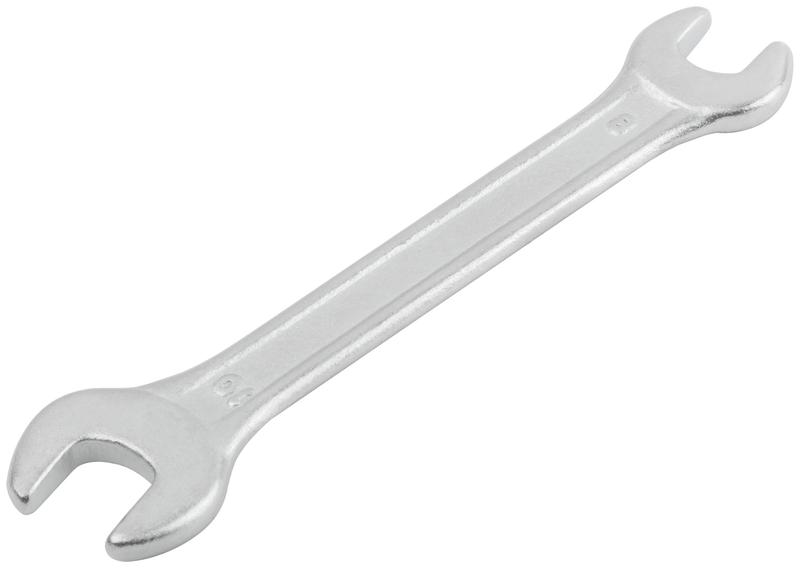 Ключ рожковый "Хард" хромированное покрытие 8х10мм FIT 63477