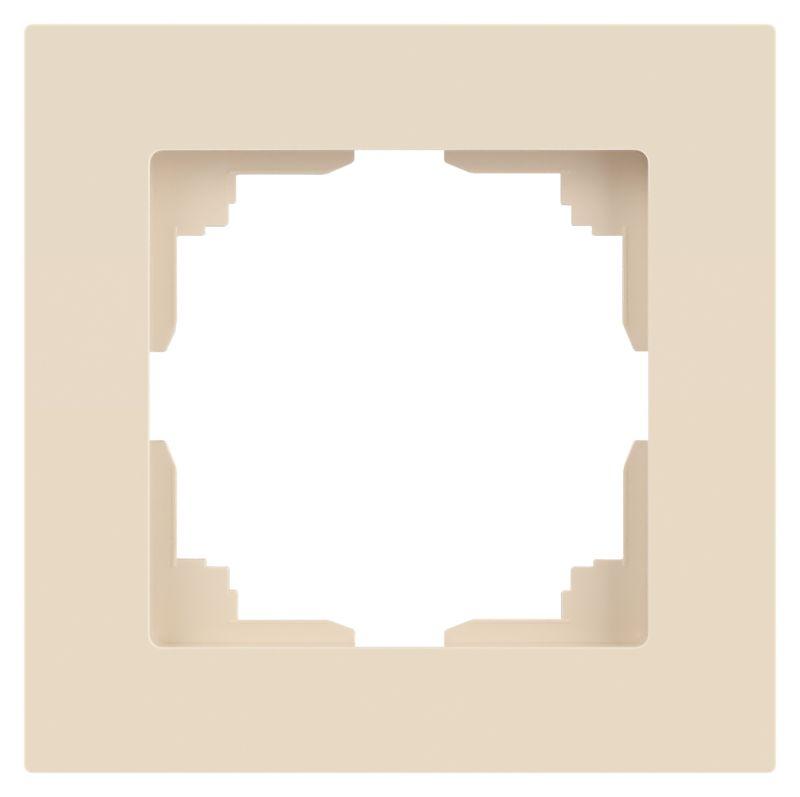 Рамка 1-м СП Accent 6-501-02 сл. кость Intro Б0063736