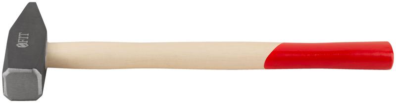 Молоток кованый 1000г деревянная ручка FIT 44210