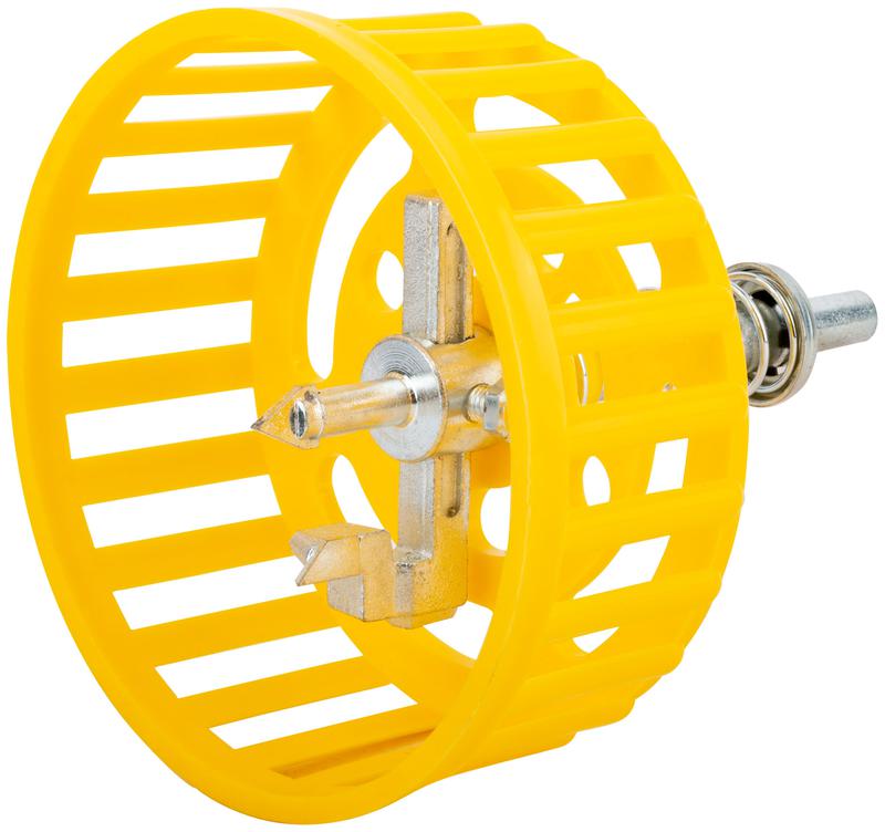 Сверло по кафелю круговое "Балеринка" 20-90мм с защитной решеткой КУРС 16538