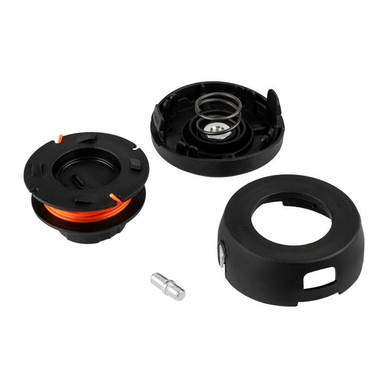 Катушка для триммера полуавтоматическая KR-115PA гайка М10х1.25 винт M10-M10 Kranz KR-16-1222