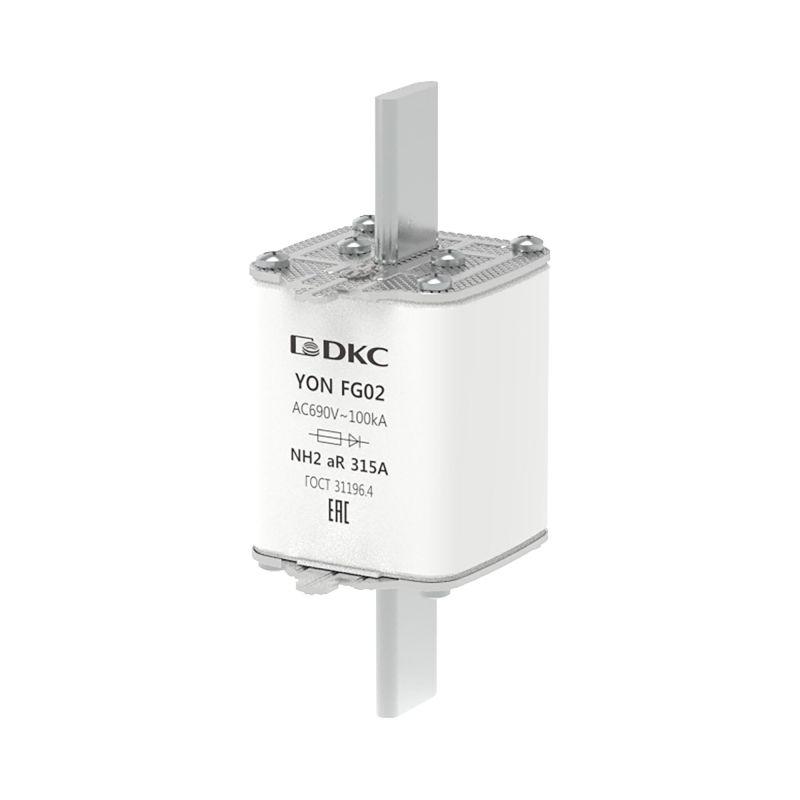 Предохранитель YON ножевого типа FG2 315А 690В хар-ка aR DKC 1FG02-0315-690V-AR