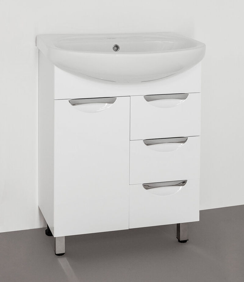 Тумба "Жасмин 65" (3 ящ.) под умывальник Стелла 65