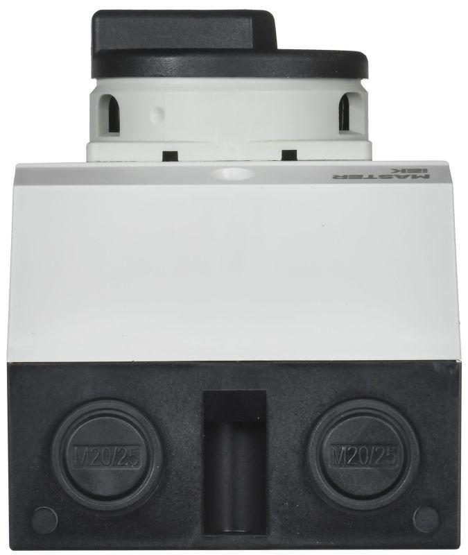 Переключатель кулачковый 10А (сх. 54) в боксе закрытая рукоятка IEK MI-CS21-010-054