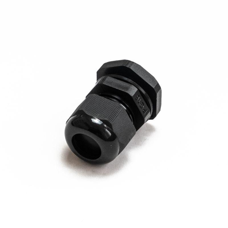 Ввод кабельный (сальник) PG16 d10-14 IP68 черн. (уп.15шт) Промрукав PR08.7070