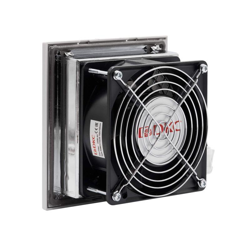 Вентилятор с фильтром ЭМС 100куб.м/ч 230В AC 152х152мм IP54 DKC R5MCV15230