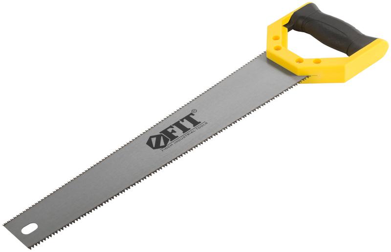Ножовка по дереву двусторонняя каленый средний/мелкий зуб 7 TPI/11 ТPI 400мм FIT 40580