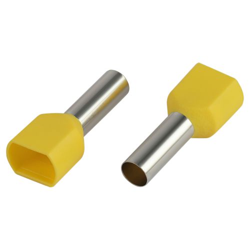 Наконечник-гильза двойн. НШвИ(2) 6.0-14 с изолированным фланцем (уп.50шт) Эра Б0063296