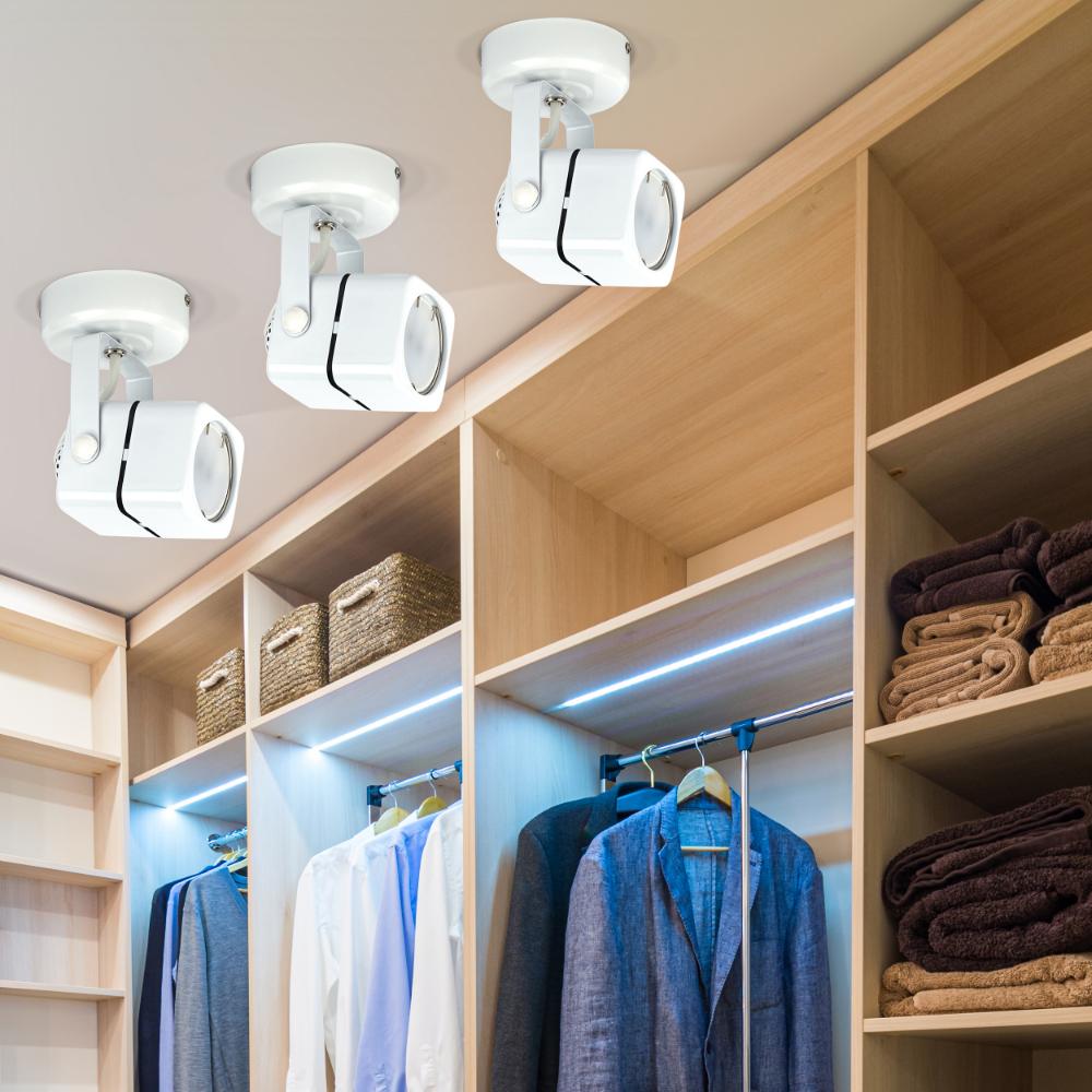 Светильник Накладной, белый OL3 GU10 WH (50/900)