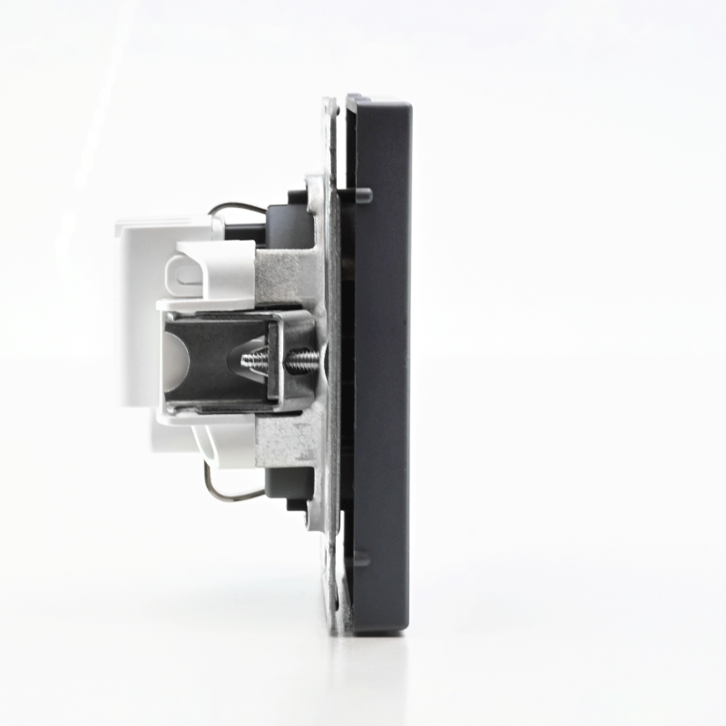 Розетка ArtGallery 16А с заземл. механизм грифель SE GAL000743