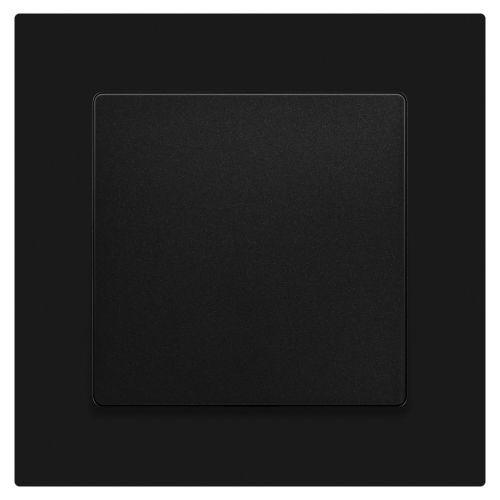 Кнопка Accent 6-109-05 10А-250В IP20 СУ антрацит Intro Б0063612