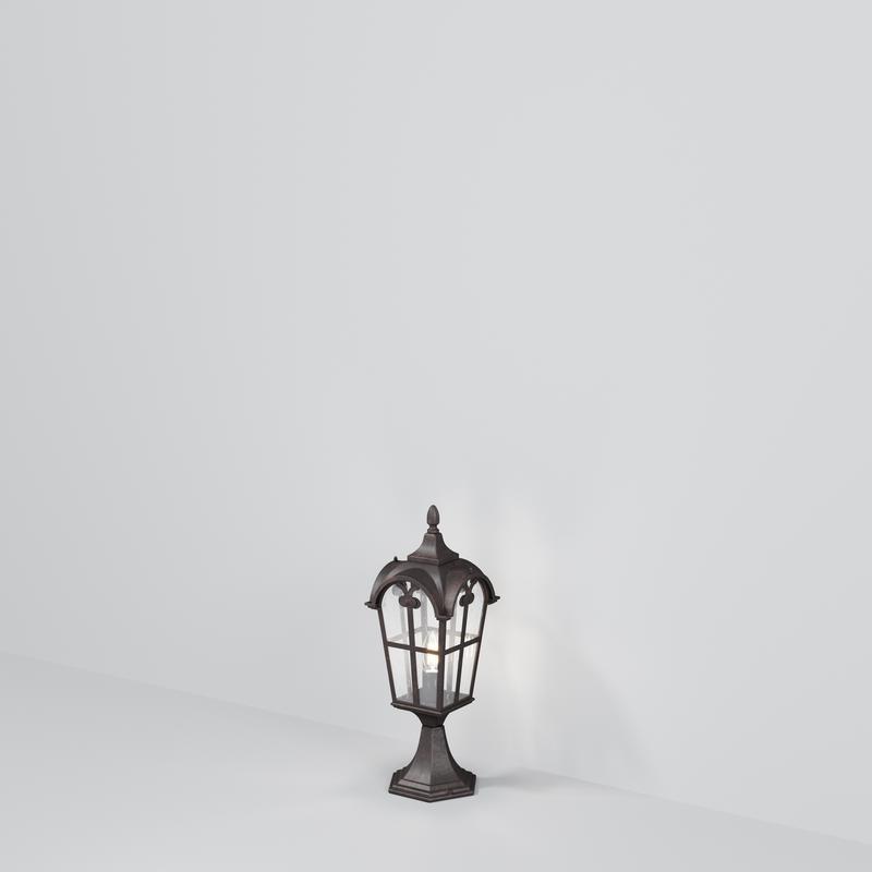 Светильник Albion 1х60Вт E27 IP44 ландшафтный Maytoni O413FL-01BZ