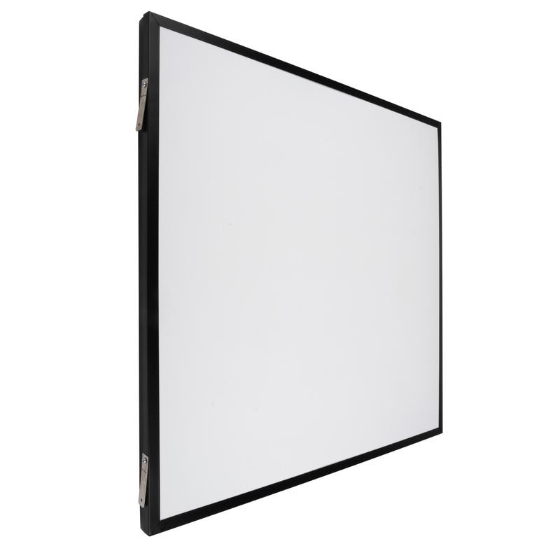 Светильник светодиодный ДВО PPL 588/G OPAL 40Вт 6500К IP40 588х588х25мм BLACK Грильято Pro JazzWay 5062047