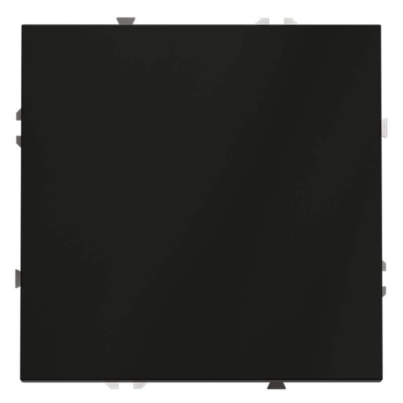 Переключатель проходной 1-кл. СП S70 10А механизм черн. матов. Voltum VLS010308