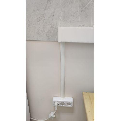 Кабель-канал 30х13 L2000 полукруглый бел. KK-30-13-FW Эра Б0054629