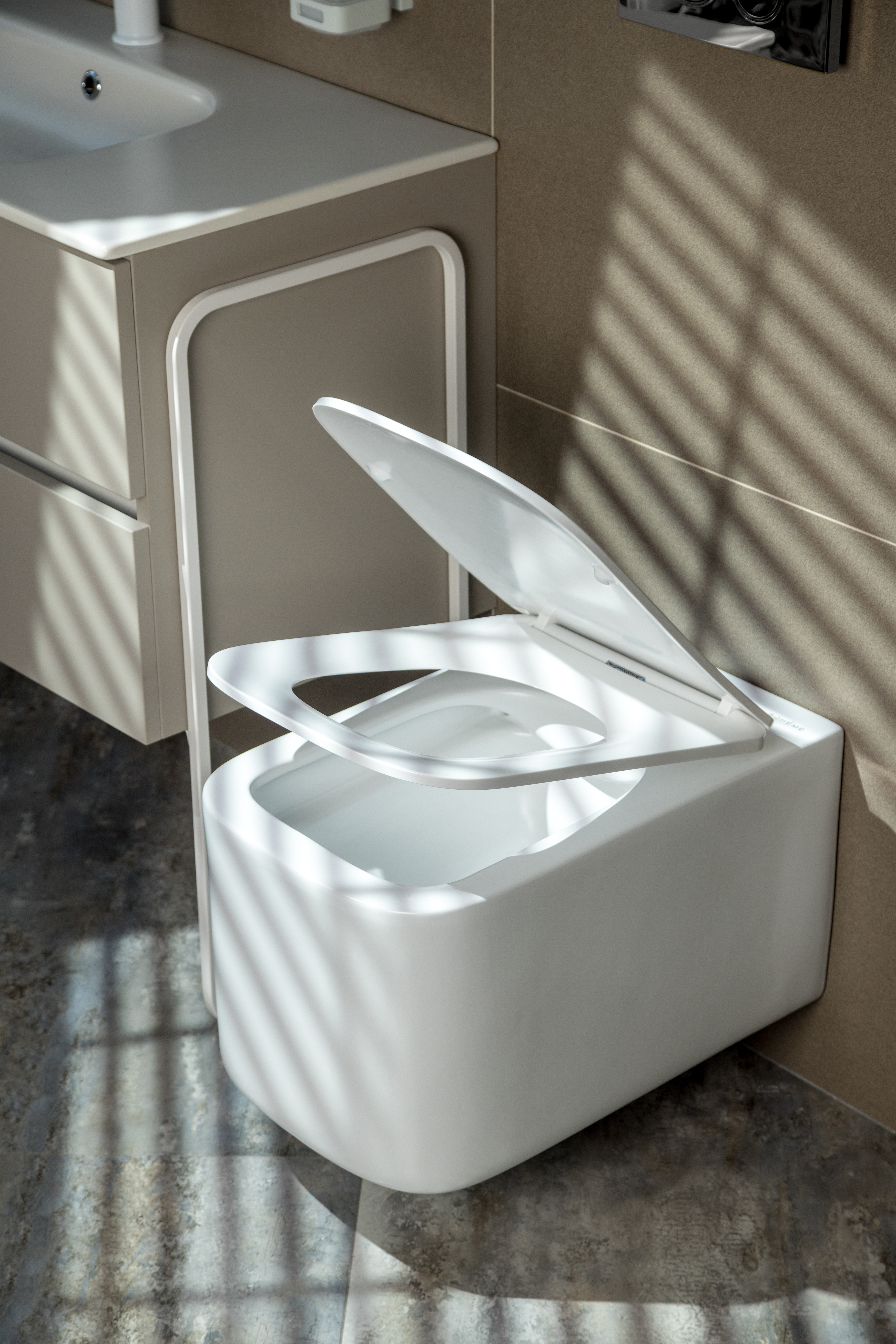 Биде подвесное Mane Белый глянец