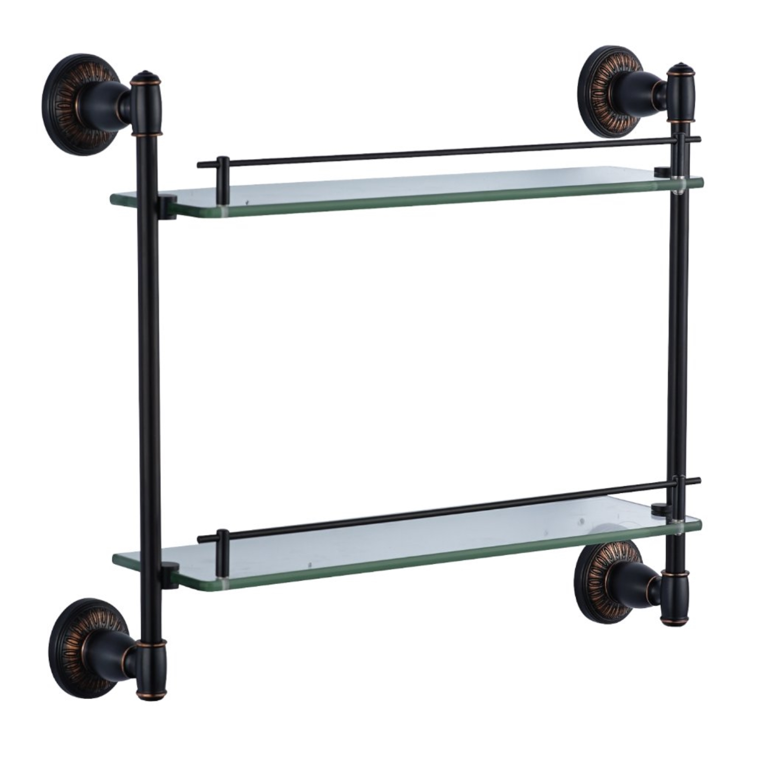 Полка стеклянная Savol S-006622H, черный