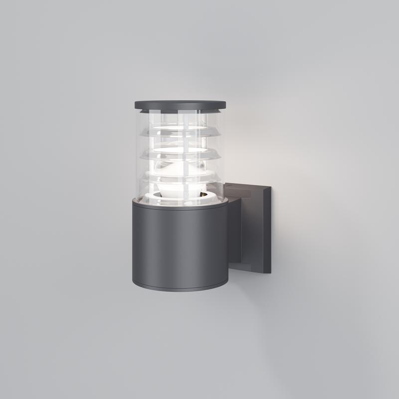 Светильник Bronx 1х60Вт E27 IP54 бра настен. Maytoni O576WL-01GR