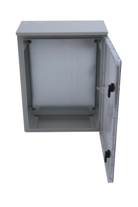 Корпус щита распределительного 600х800х260мм навесной влагозащ. с козырьком прозр. дверца пластик Cetinkaya Pano CP5619