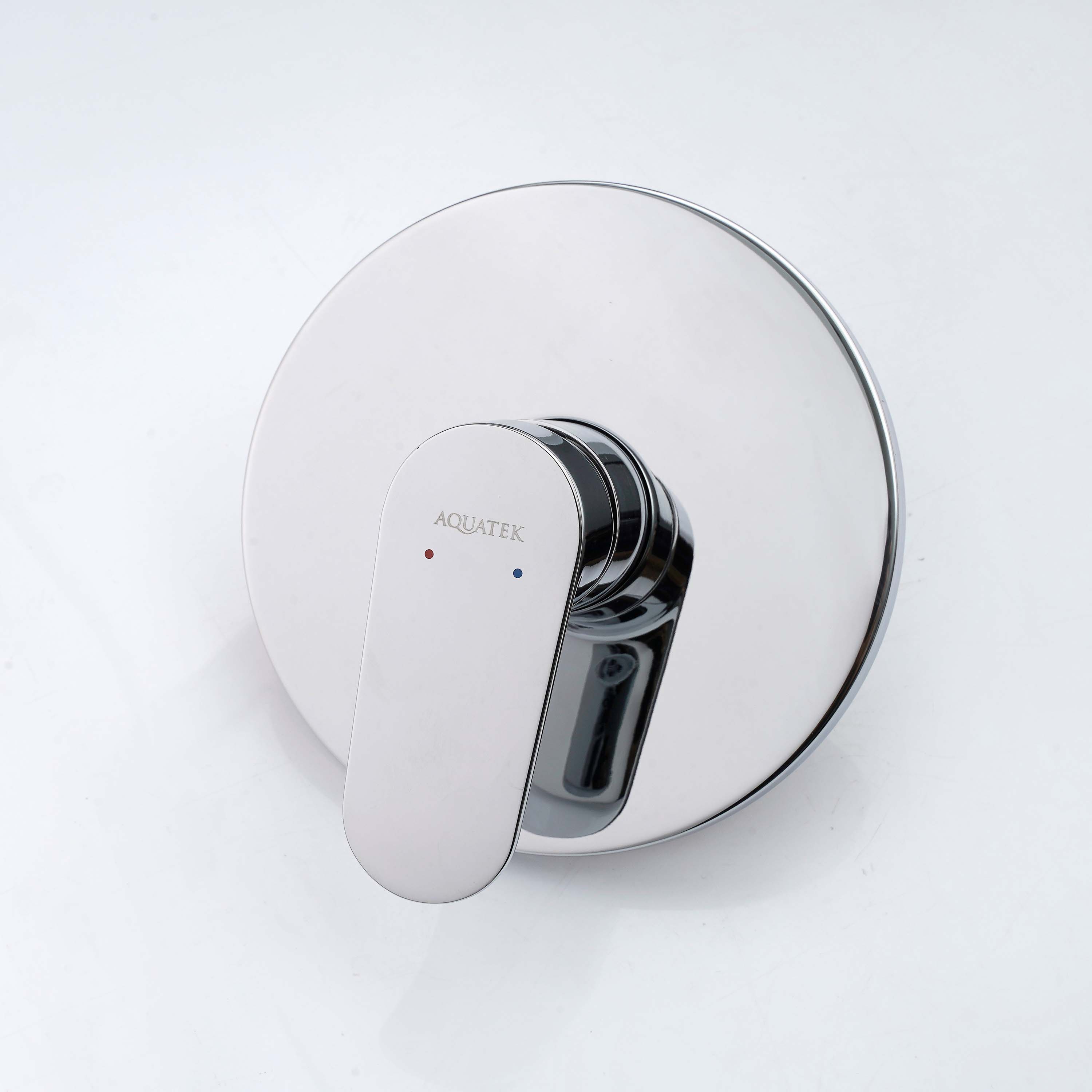 Cмеситель Aquatek НИКА для ванны (внешняя и скрытая часть)   AQ1866CR       хром