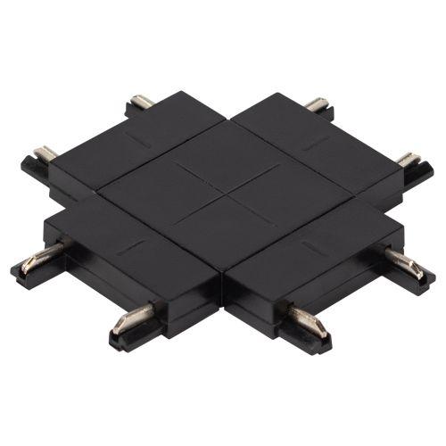 Коннектор Х-образный TRM-S5-CX BK для тонкого магнитного шинопровода черн. Эра Б0059033