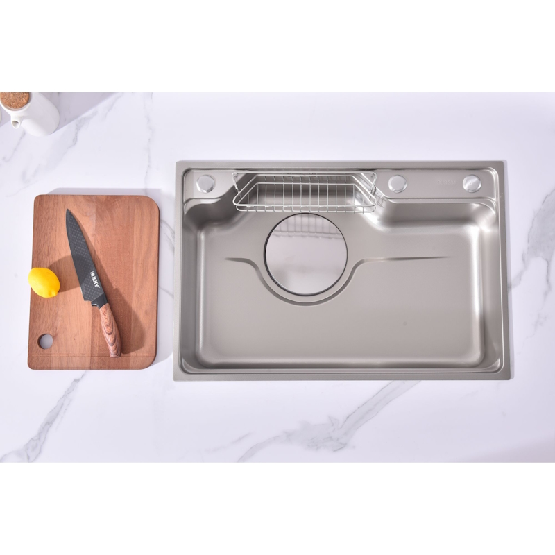 Мойка для кухни Fmark FSC7846L, сатин