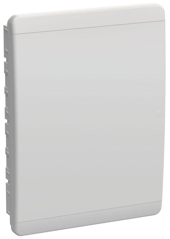 Корпус ЩРВ-П-54 TEKFOR IP41 бел. дверь пластик. IEK TF5-KP13-V-54-41-K01-K01