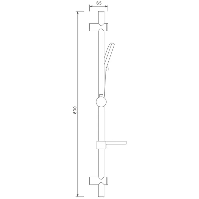 Душевой гарнитур Splenka S470.01, хром