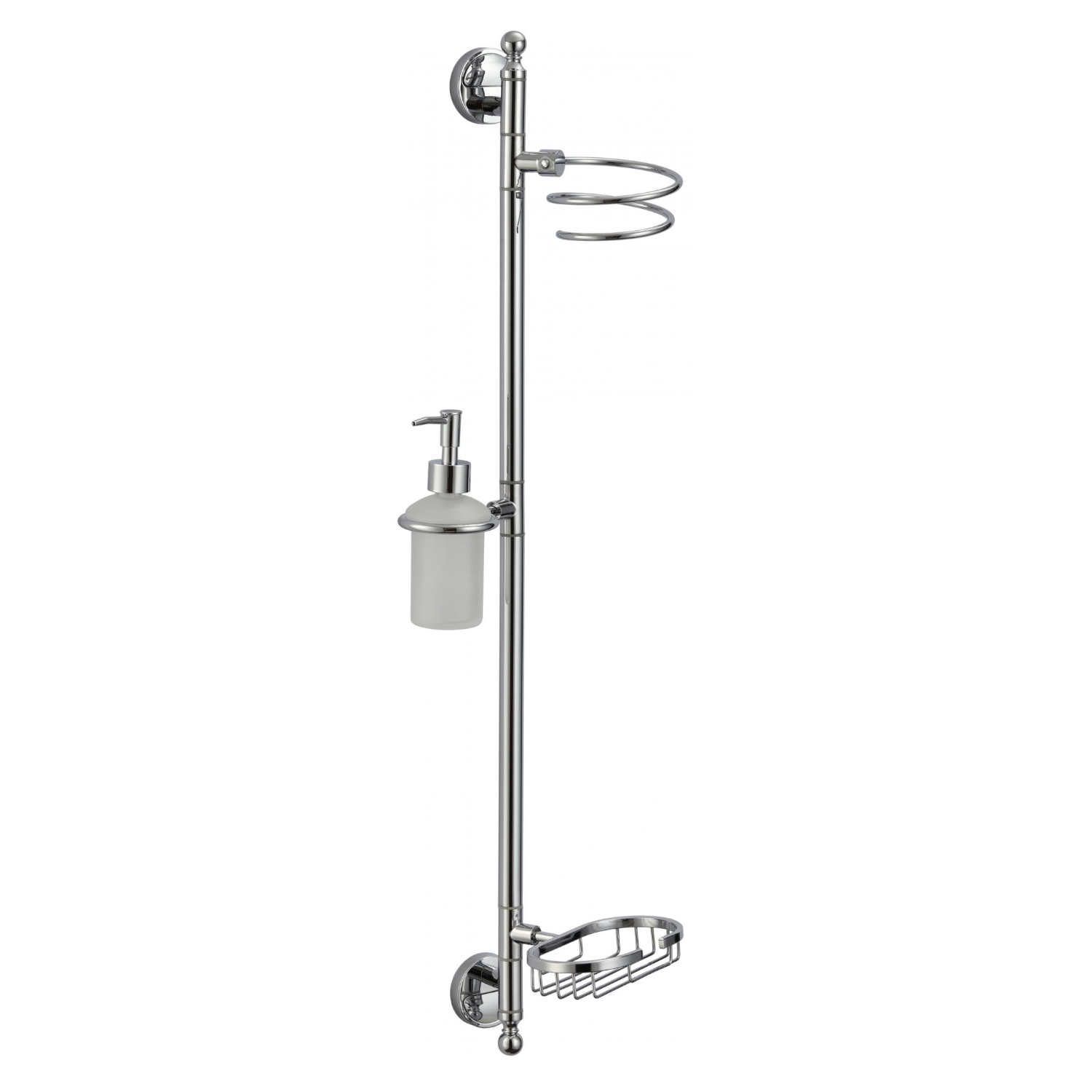 Настенная стойка Savol S-00C06, хром