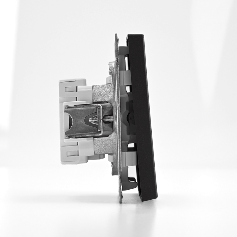 Выключатель 2-кл. ArtGallery (сх. 5) 10AX механизм базальт SE GAL001451