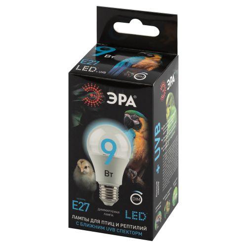 Лампа Chicken FITO-Dim 9Вт E27 для птиц и рептилий с UVB спектром Эра Б0059884
