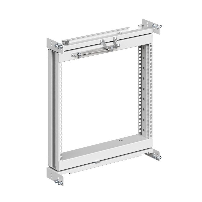 Рама поворотная частичная центрированная 12U для 19дюйм оборудования для корпусов CQE N 800х600мм DKC R5FRKP1206