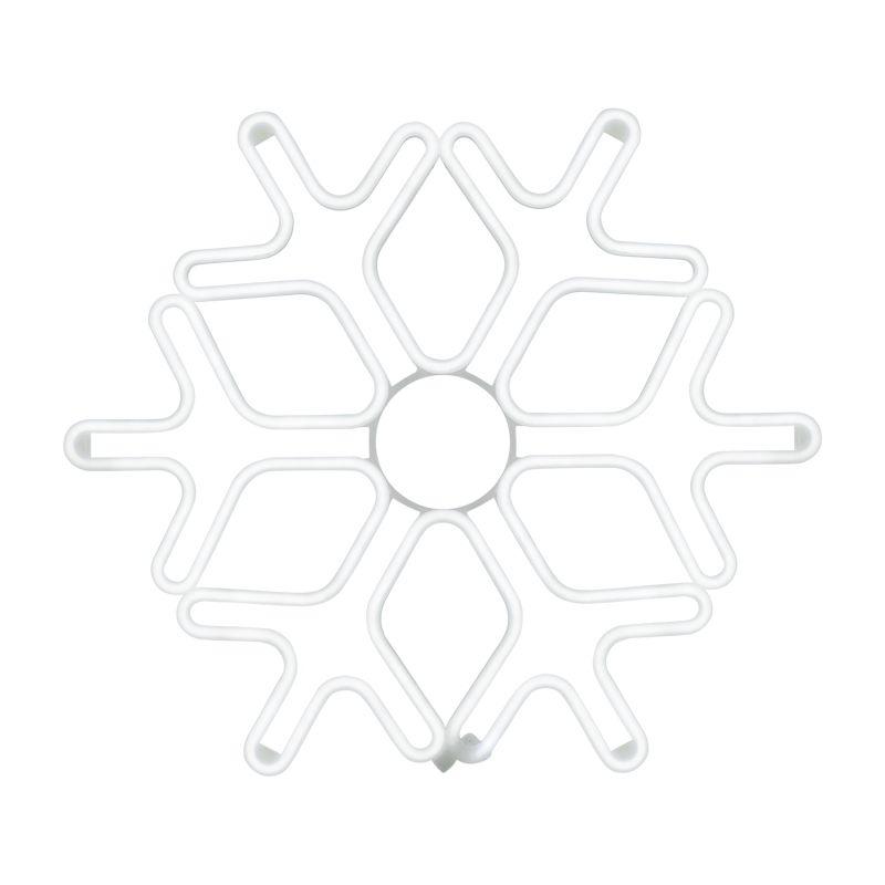 Фигура светодиодная "Снежинка" 60х60см LED син. 42Вт IP65 гибкий неон Neon-Night 501-343