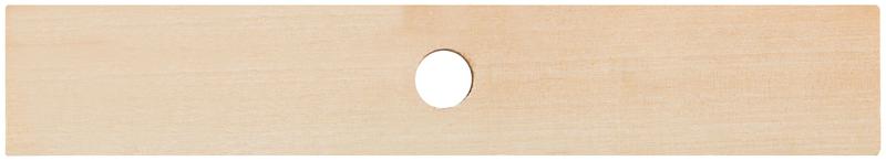 Щетка для пола деревянная прямоугольная 4-х рядная 265мм КУРС 68040