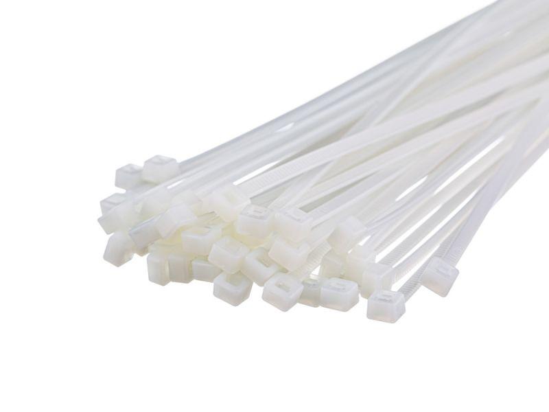 Стяжка кабельная 300х4.8 бел. (уп.100шт) SE IMT30048W