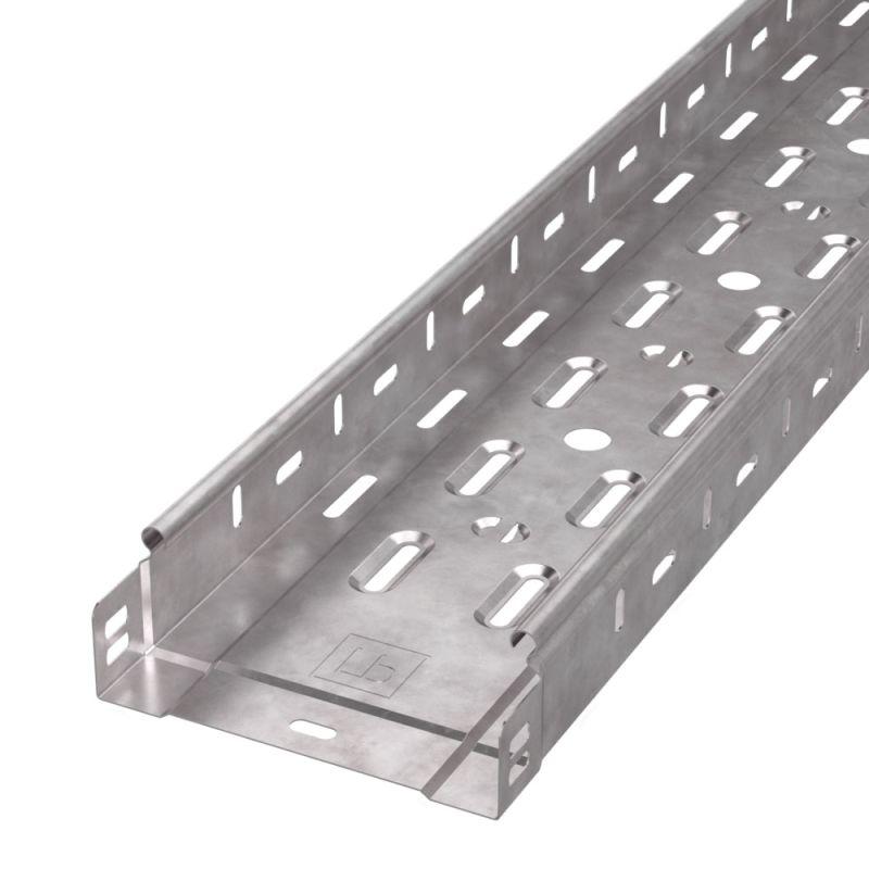 Лоток листовой перфорированный 150х50 L3000 сталь 0.7мм Стандарт HDZ Промрукав PR16.1230