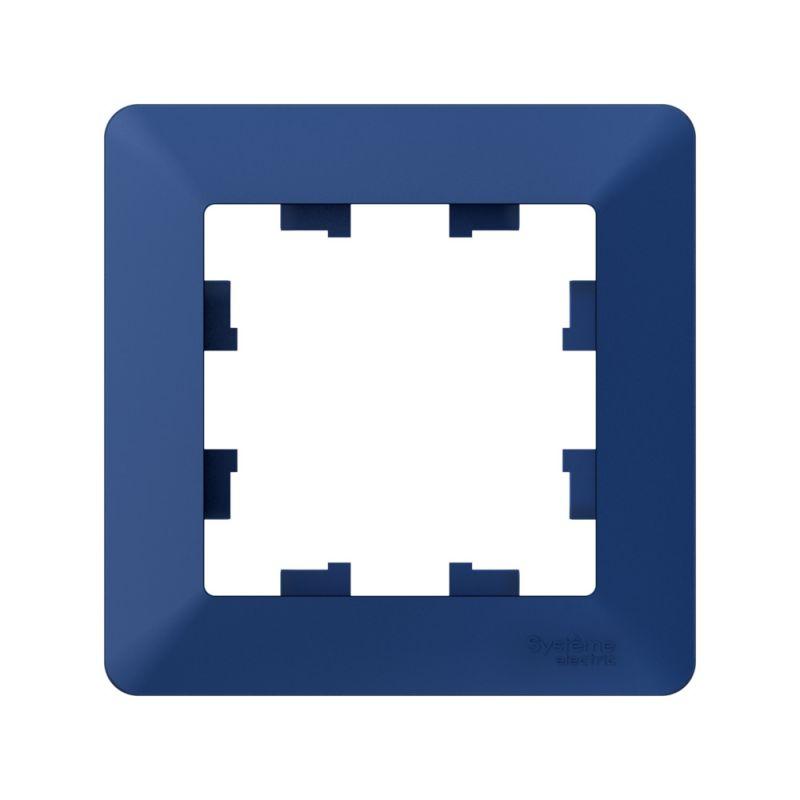 Рамка 1-м AtlasDesign Air аквамарин/дым. черн. SE ATN221101