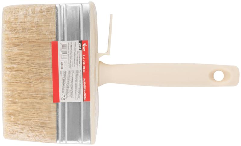 Макловица "мини" 30х120мм натур. свет. щетина пластик. корпус КУРС 01663