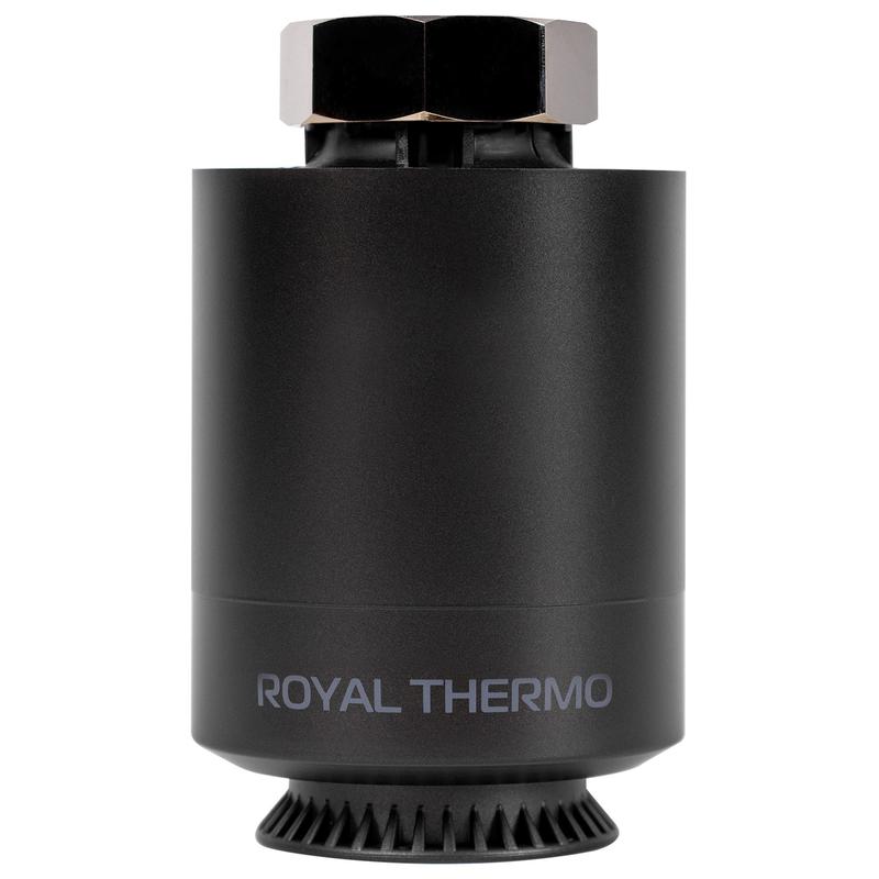 Термостат радиаторный электронный Smart Heat черн. Royal Thermo НС-1402610