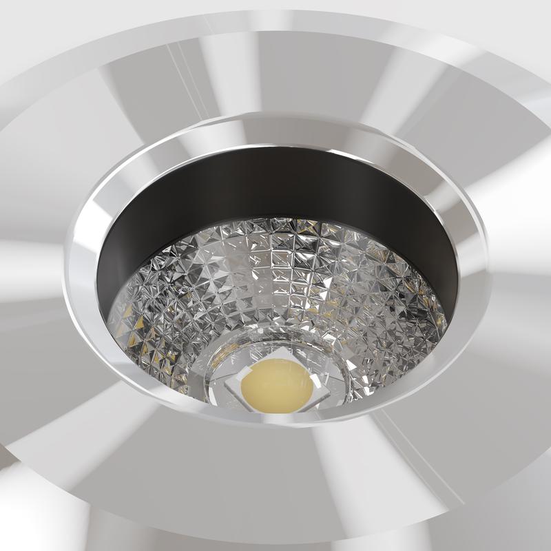 Светильник Flash 1Вт 3000К IP67 встраив. Maytoni O044DL-L1S3K2