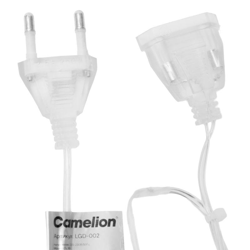 Гирлянда светодиодная "Елочки" LGD-002 3м 110 Led 220В IP20 Camelion 16136