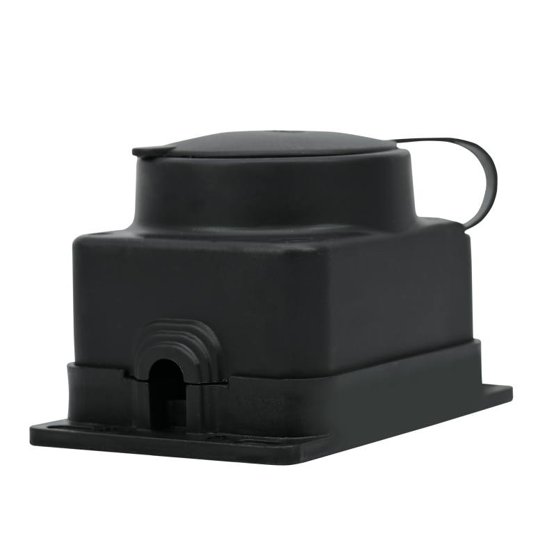 Колодка удлинителя 1-м MultiSet 16А 250В IP44 с заземл. каучук черн. SE MST4003BK