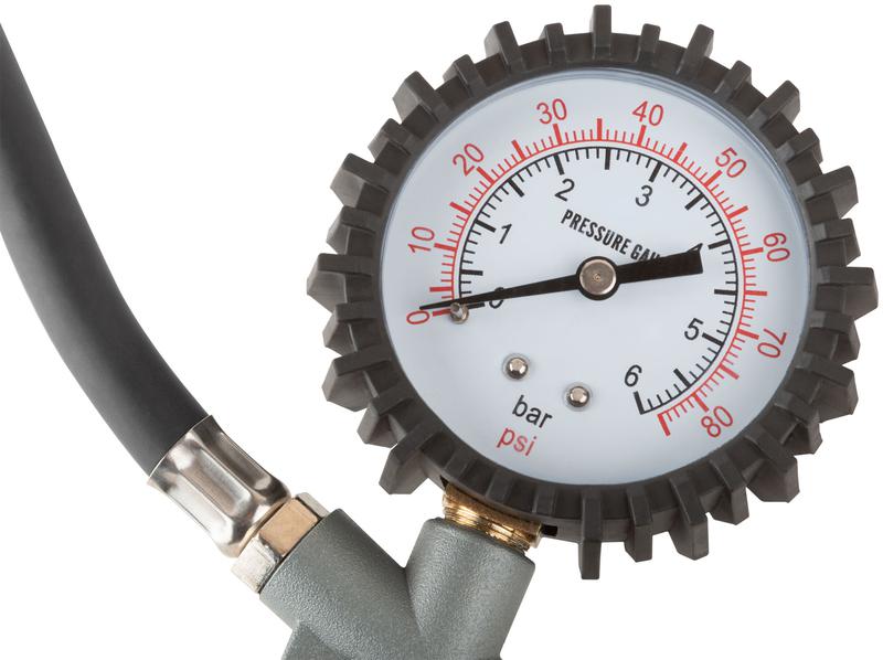 Пистолет с манометром быстросъемное соединение FIT 81047