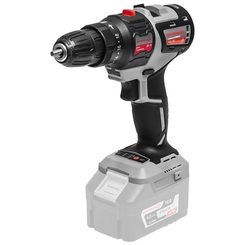 Набор инструментов МультиМАКС "Базовый Шуруповерт": привод ММ-18В модуль ДАУ-10 1 АКБ 4.0А.ч/18В (2.0А.ч/36В) ЗУ-4.0/18 МультиБОКС 150 ИНТЕРСКОЛ 755.4.5.40