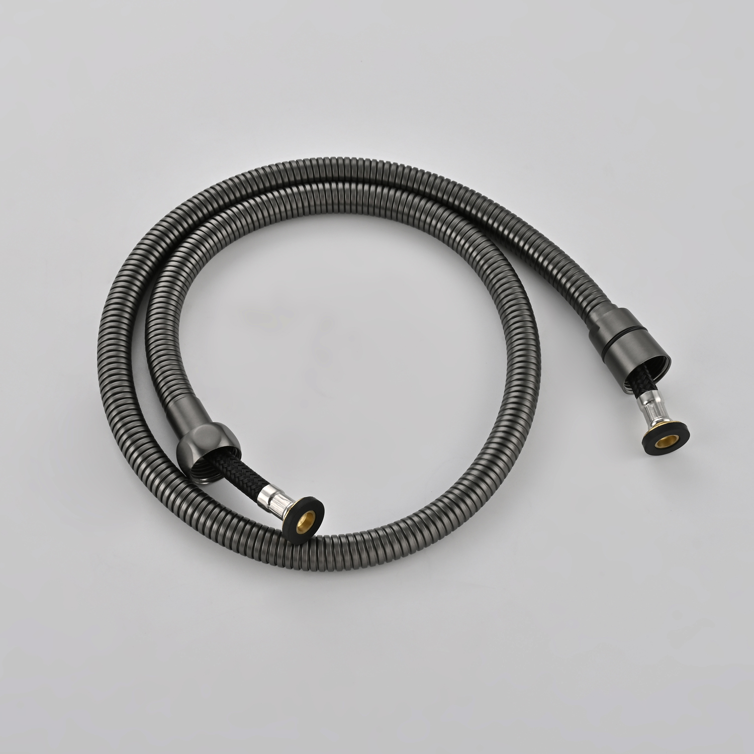 Гигиенический душ со смесителем Rose R235T, оружейная сталь