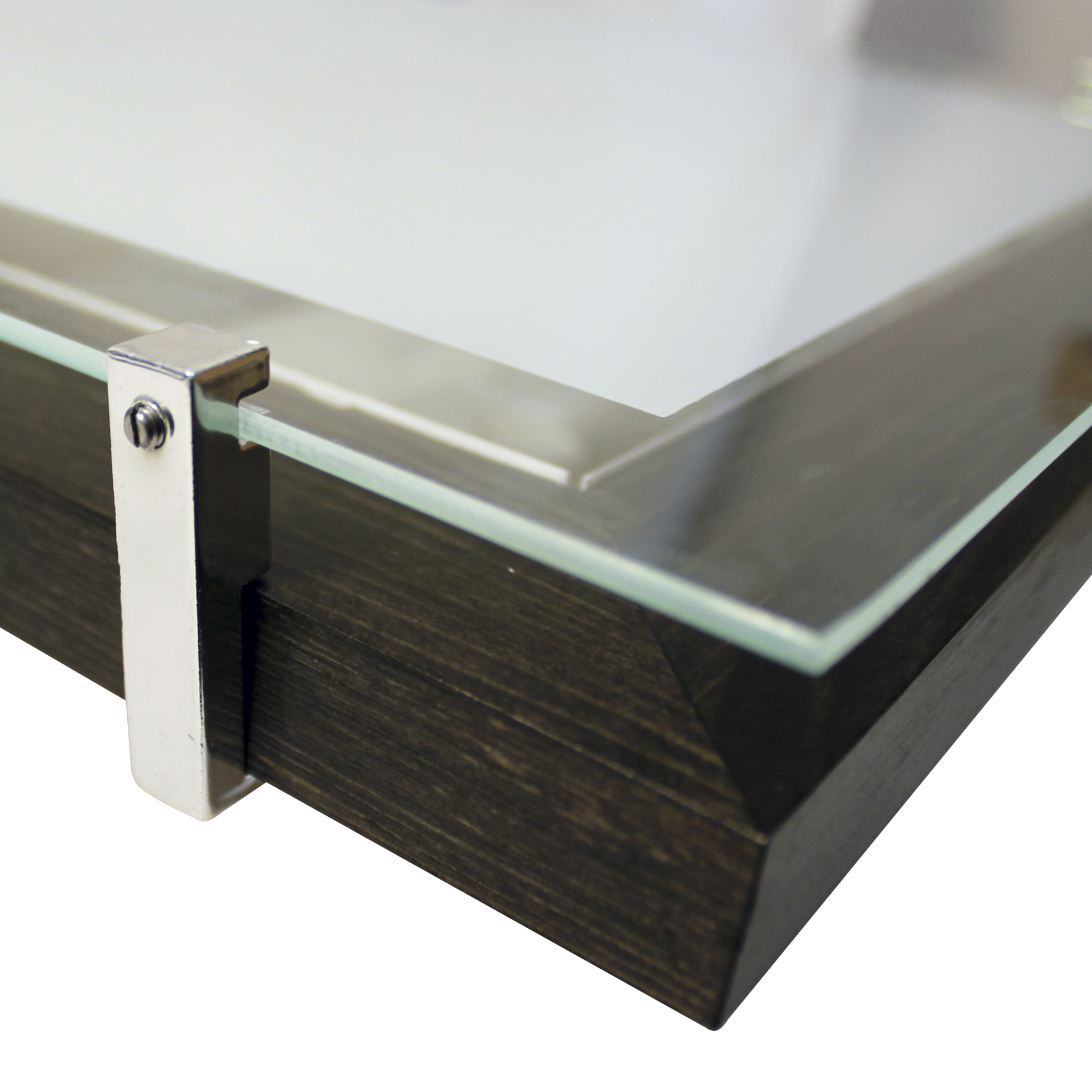 Светильник Полесье 300х300 НПБ 09-2х40-001 М94 белый корпус венге держатель хром ИУ