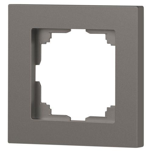 Рамка 1-м СП Accent 6-501-09 титан Intro Б0063769