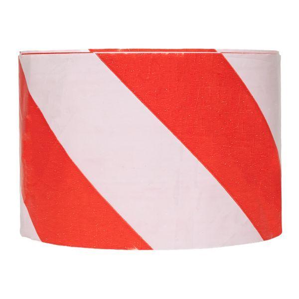 Лента оградительная ЛО "Красно-белая" 75х100 Basic EKF lo-75x100-bas